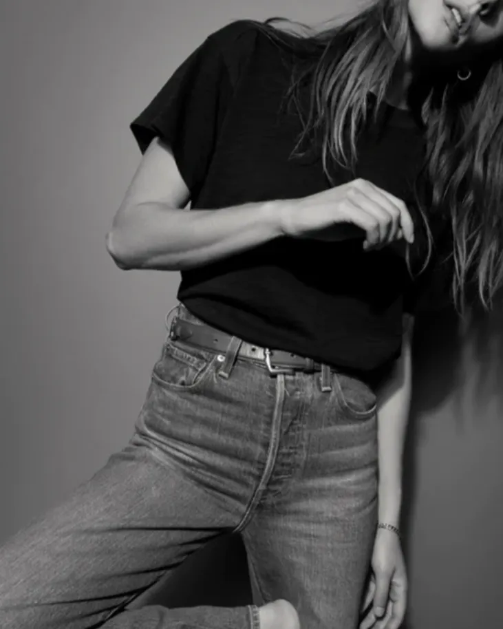 Jessa Boxy Crop Top | Jet Black   Optic White