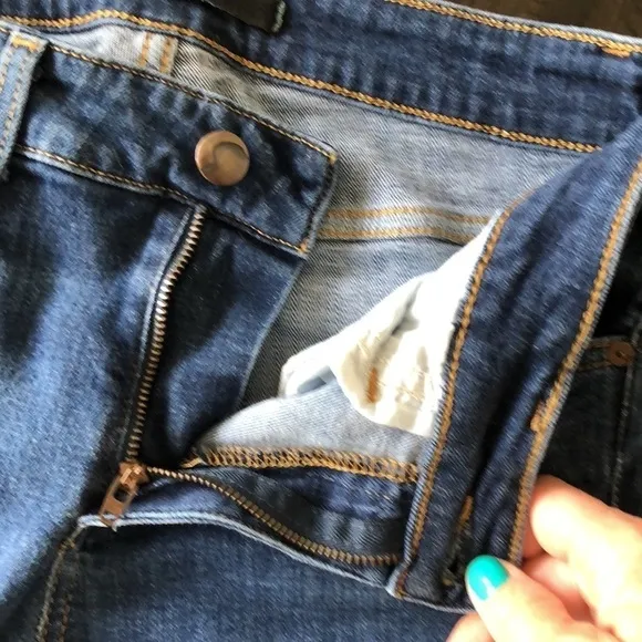 Joe’s Jeans “Aubree” Cropped Ankle Mid Rise Stretch Denim Skinny Size 26 Jeans