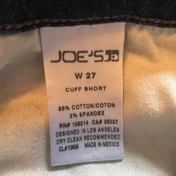 Joe’s Jeans Denim Cuffed Shorts