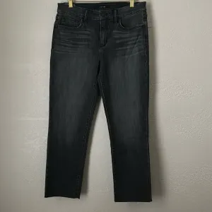 Joe's Jeans Size 28” Straight Crop Cut Hem in Faded Black