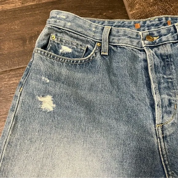 Joe’s Jeans The High Rise Smith Ankle Distressed Jean in Weaver Wash