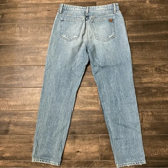 Joe’s Jeans The High Rise Smith Ankle Distressed Jean in Weaver Wash