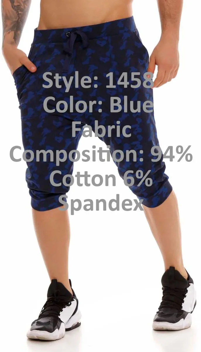 JOR 1458 Omega Athletic Shorts Blue