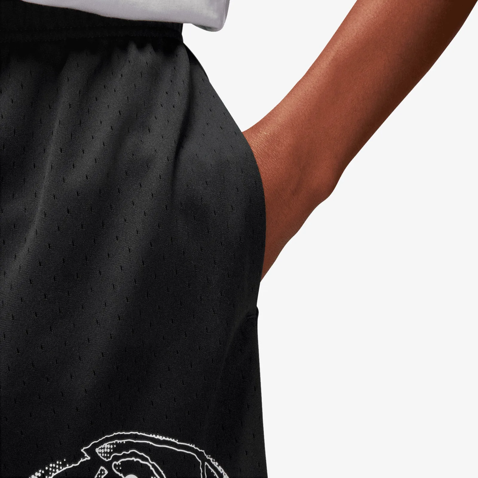 Jordan Sport Dri-FIT Breakfast Club Mesh Shorts - Black