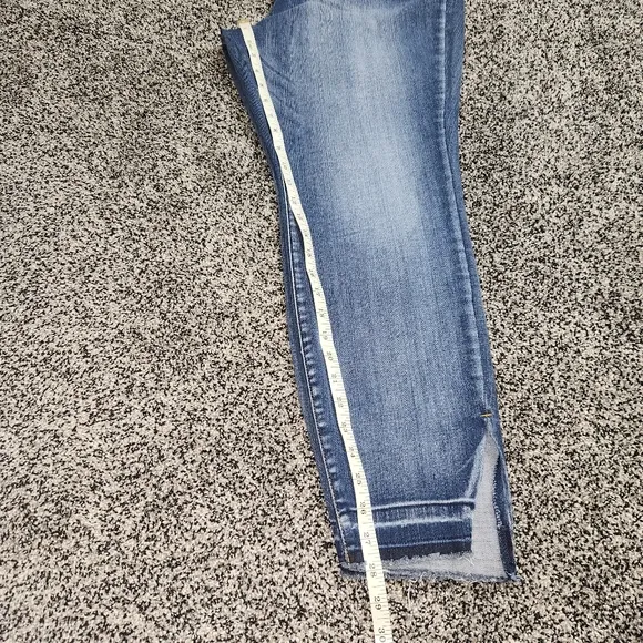 Judy Blue Skinny Fit Jeans Side Slits Women's Size 18W High Rise Clean Cut