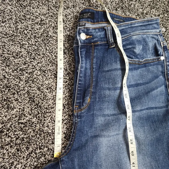 Judy Blue Skinny Fit Jeans Side Slits Women's Size 18W High Rise Clean Cut