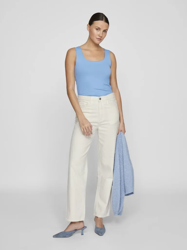 Kelly High Waist Straight Jean | Cloud Dancer