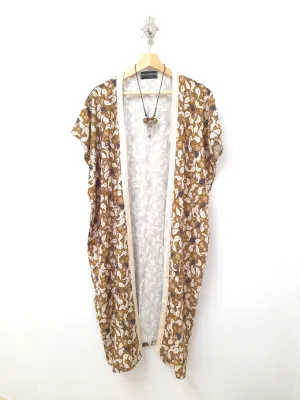 Kimono Lounge Robe Lily