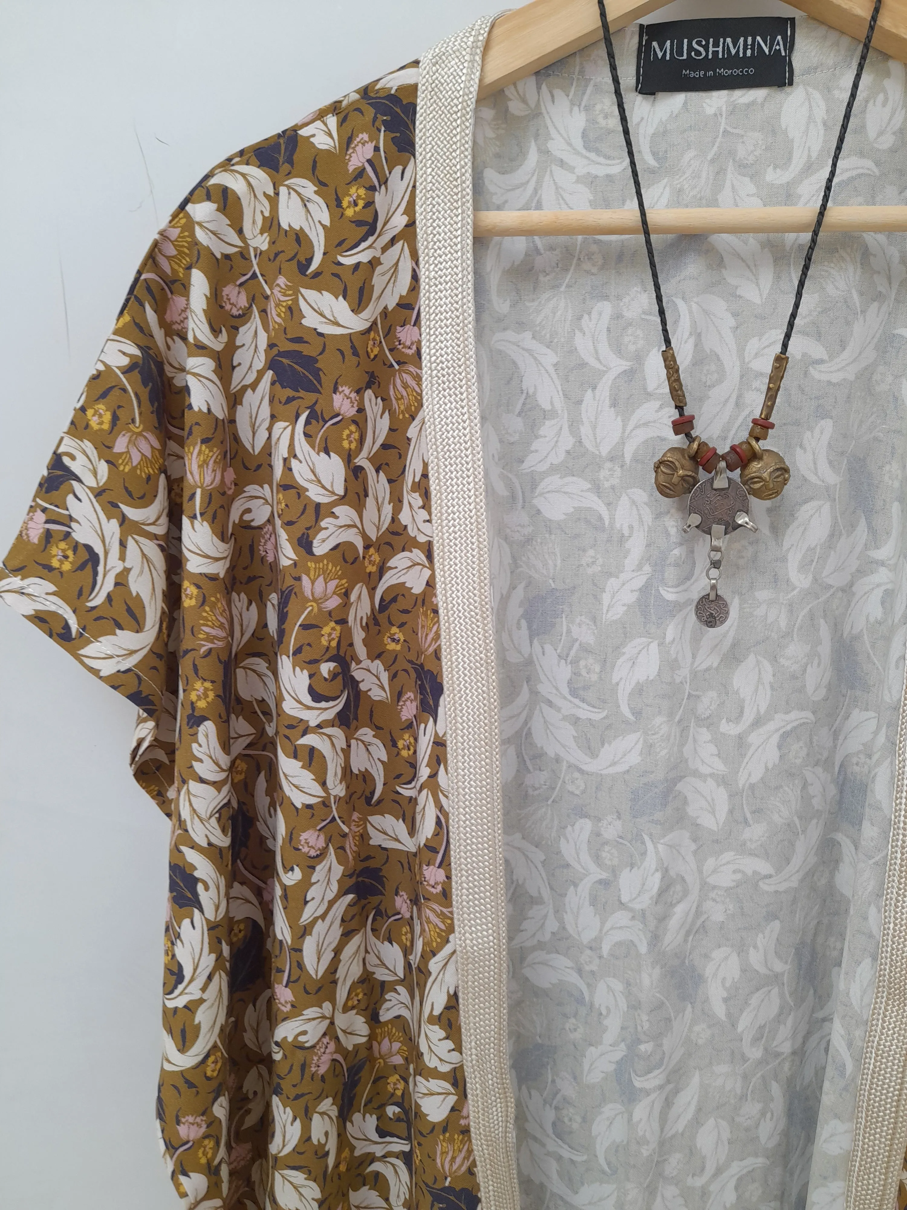Kimono Lounge Robe Lily