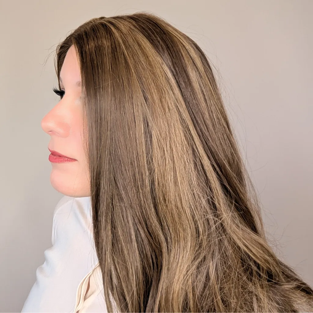 Lace Front Luxury Synthetic Wig | 14"/20" Inch Light Brown