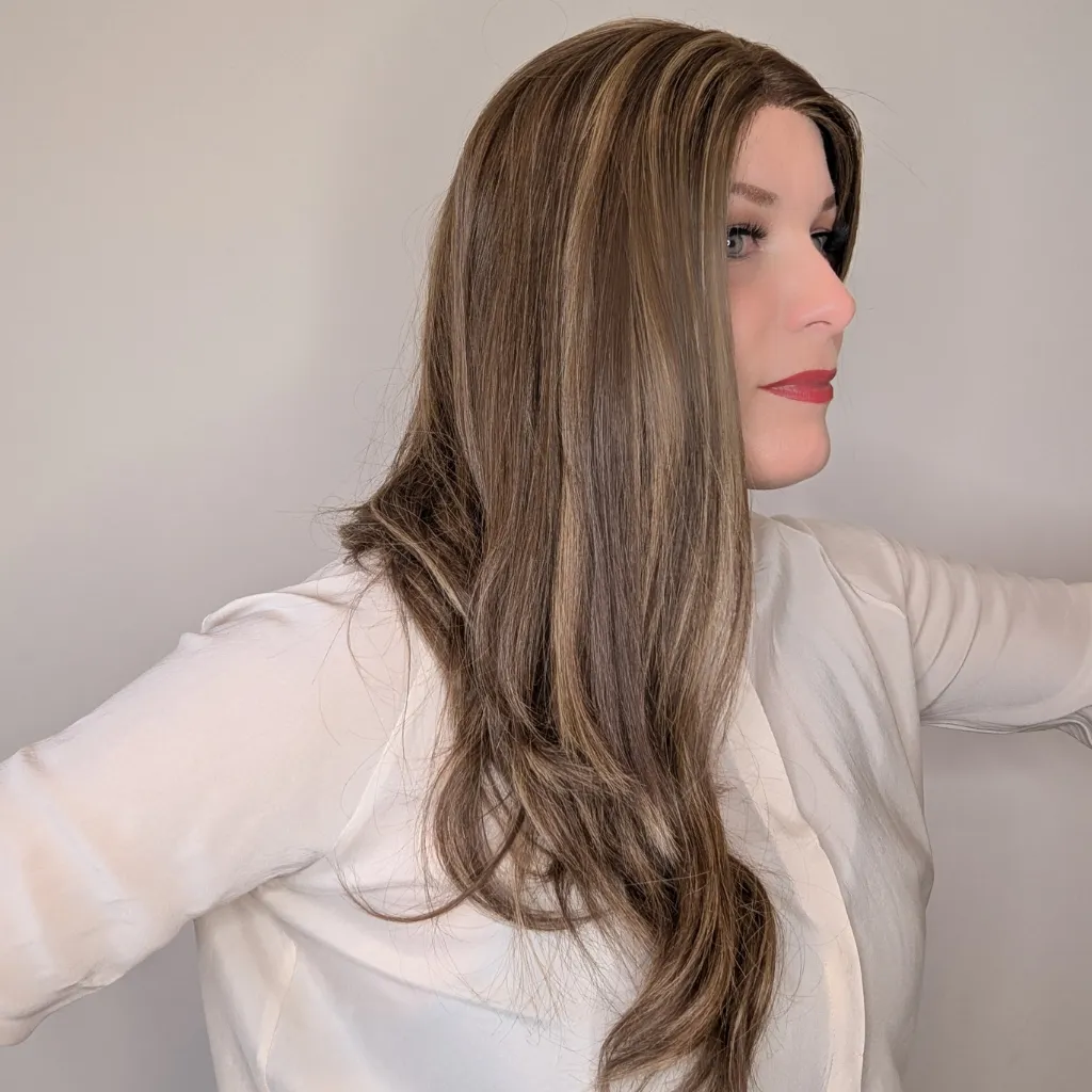 Lace Front Luxury Synthetic Wig | 14"/20" Inch Light Brown