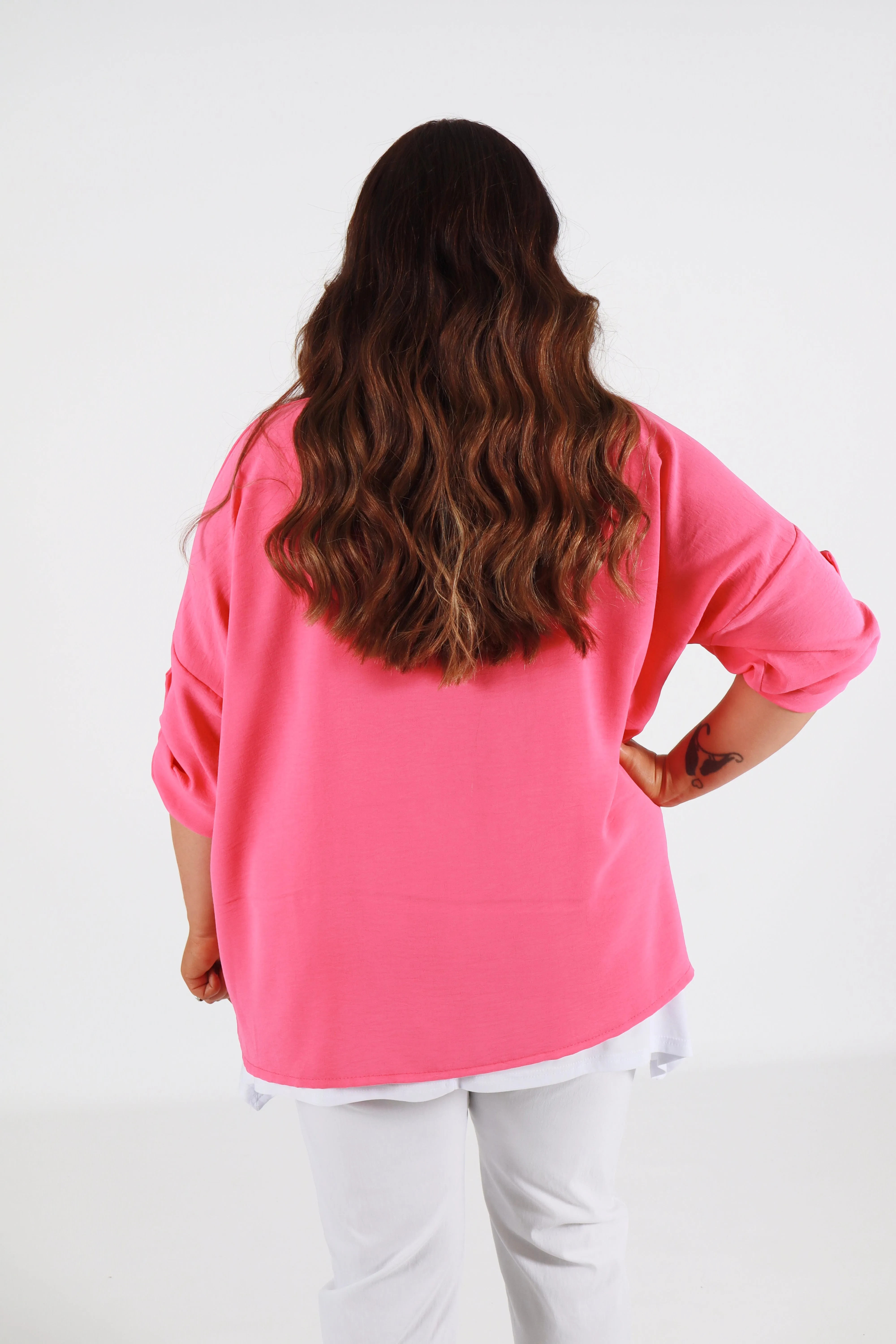 Lainey Cardigan in Pink