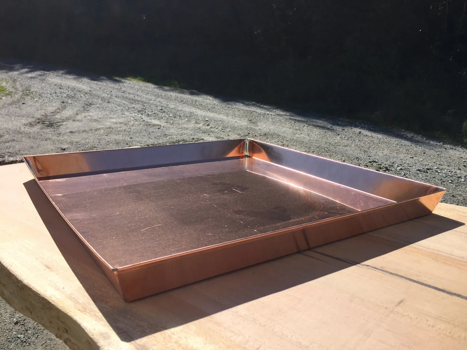 Large Copper Tray
