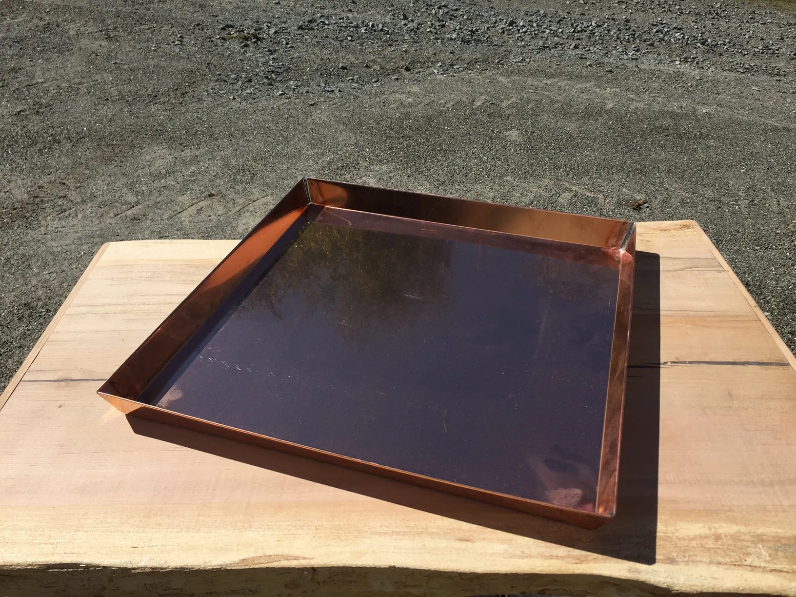 Large Copper Tray