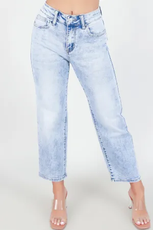 LET ME HELP YOU CROPPED JEANS