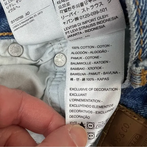 Levi’s Wedgie Icon High Rise Jeans Size 28