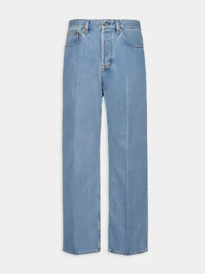 Light Blue Fifty-Fifty Pants