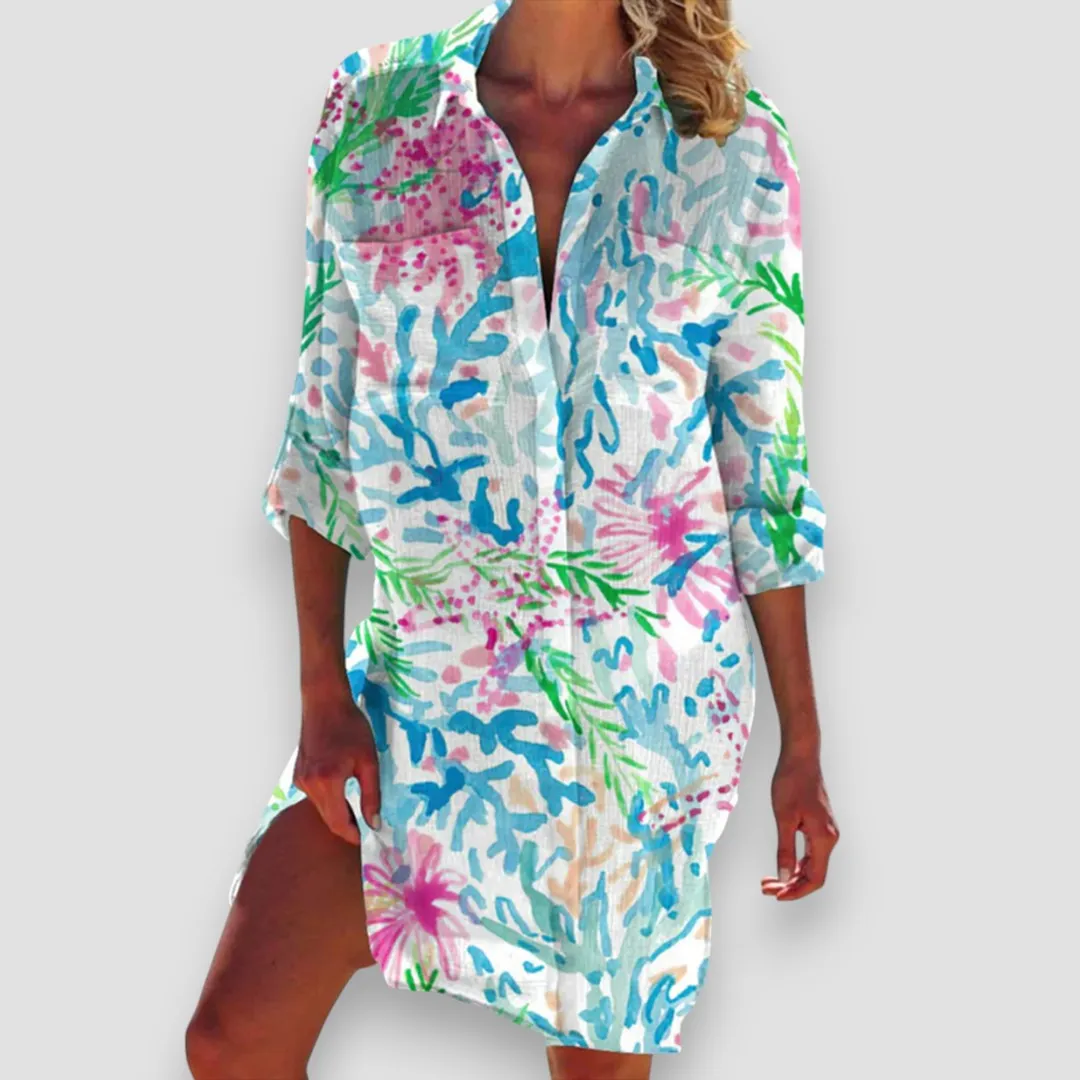 Lillian | Summer Shirt Dress