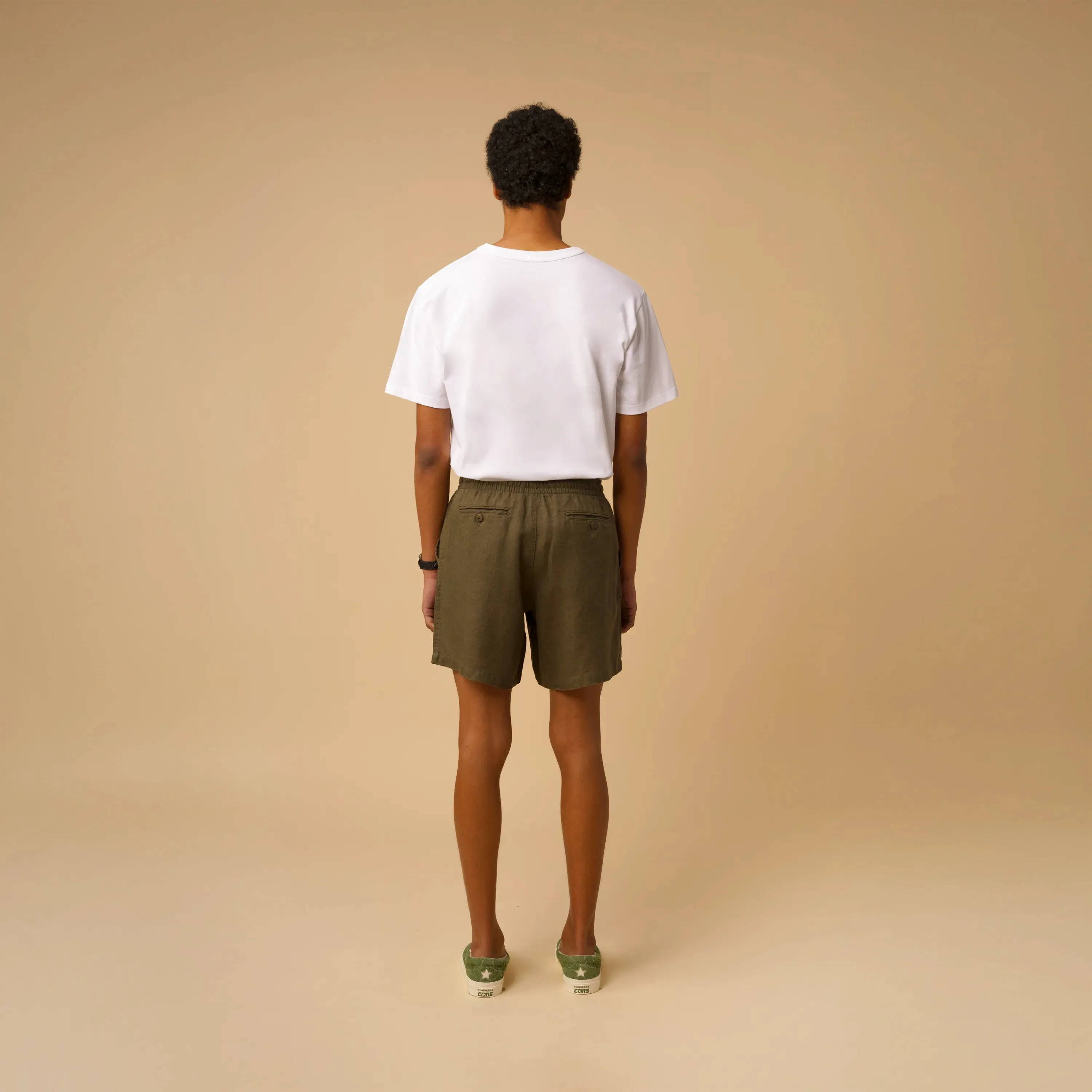 LINEN SHORTS