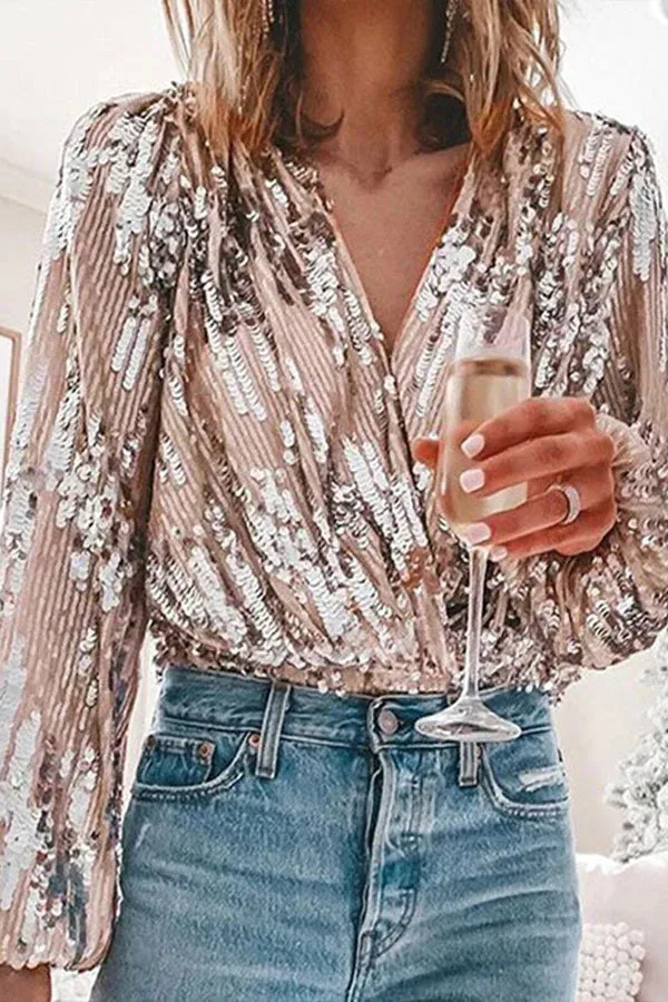 Lisa® | Elegant chevron blouse, stylish and versatile look