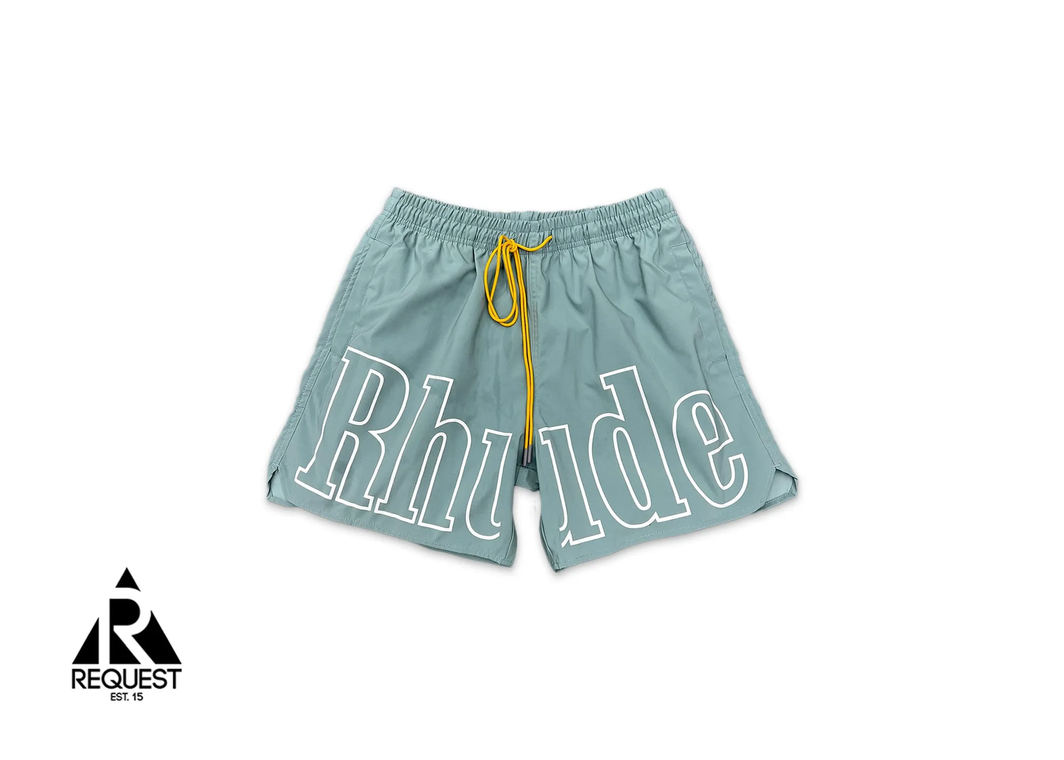 Logo Swim Trunks "Sage"