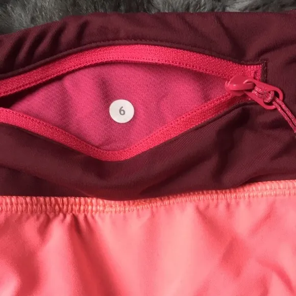 Lulu lemon athletica hot pink shorts