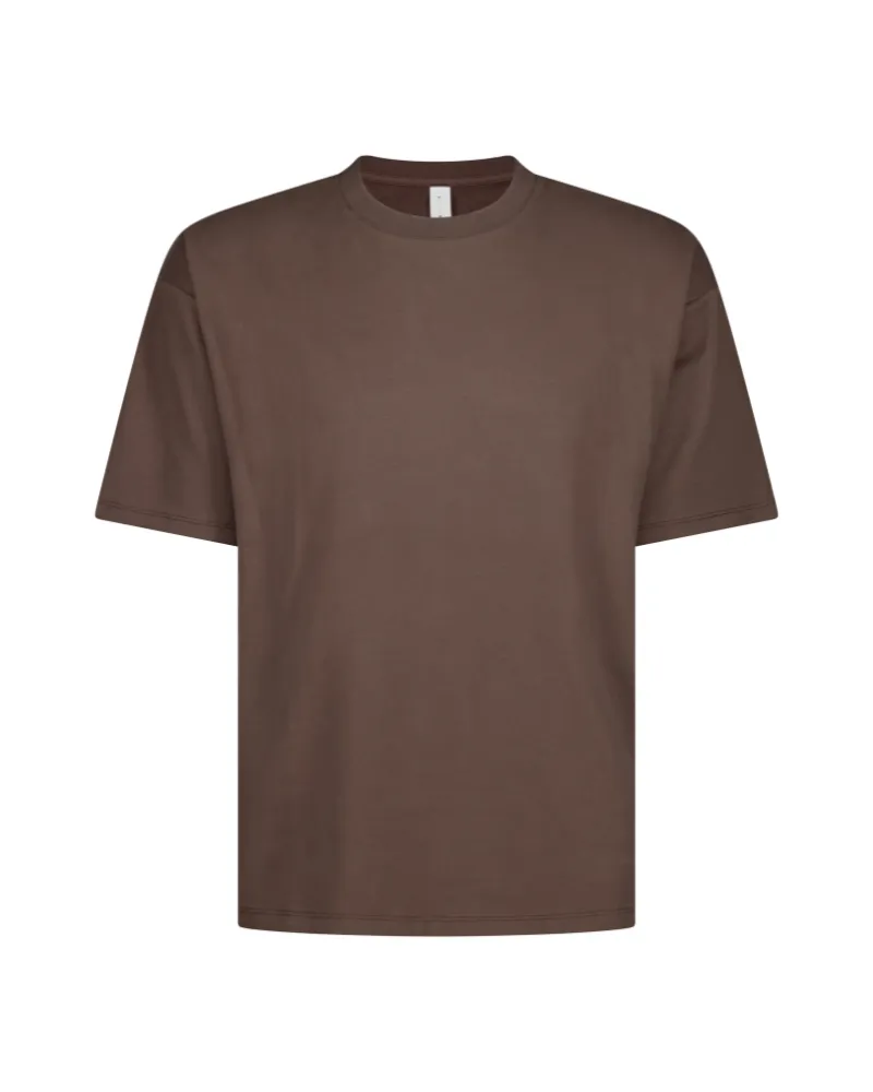 Luxe Oversized Tee - Chocolate
