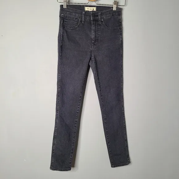 Madewell 10&quot; High-Rise Skinny Jeans in Eclipse Wash