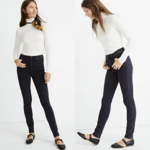 Madewell 10&quot; High-Rise Skinny Jeans in Eclipse Wash