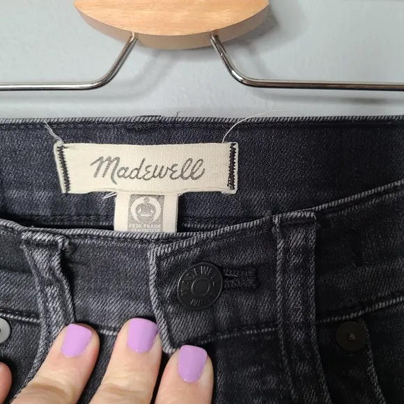 Madewell 10&quot; High-Rise Skinny Jeans in Eclipse Wash