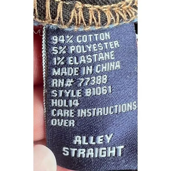 Madewell Alley Straight Jeans Size 26