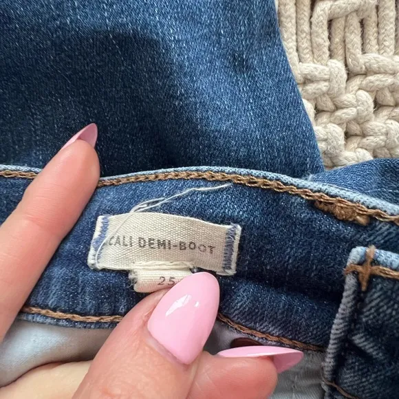Madewell Demi Boot jeans