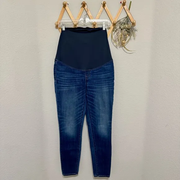 Madewell Maternity Over The Belly Skinny Jeans Size 28