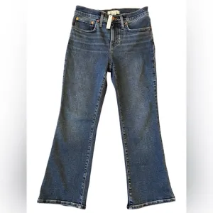 Madewell Petite Kick Out Crop Jeans size 27p 27 petite