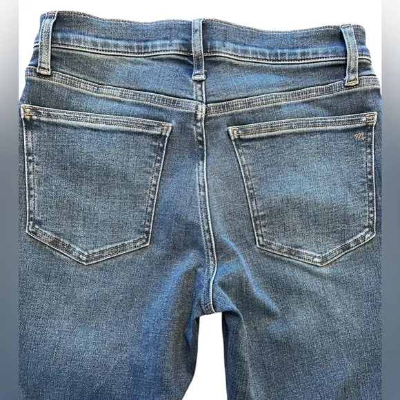 Madewell Petite Kick Out Crop Jeans size 27p 27 petite