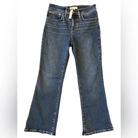 Madewell Petite Kick Out Crop Jeans size 27p 27 petite