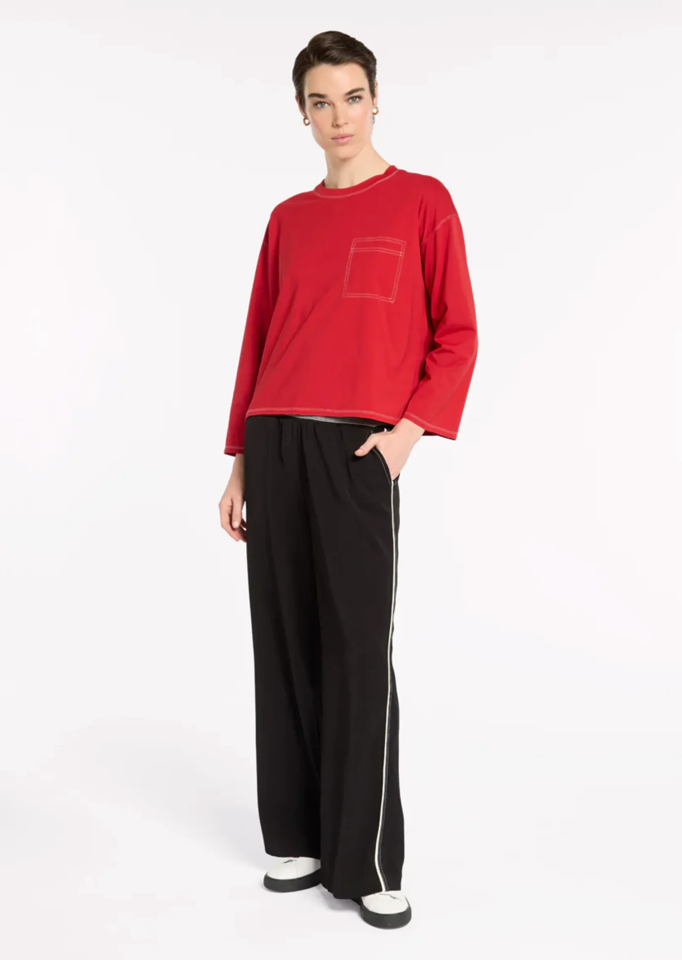 Marco Polo Topstiched Tee