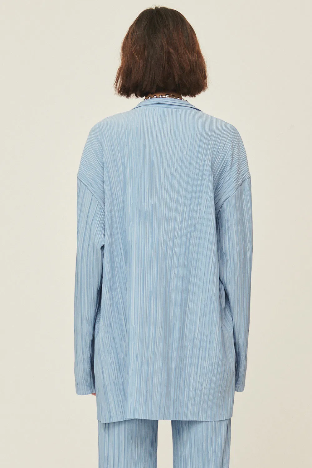 Maria Oversized Plisse Shirt