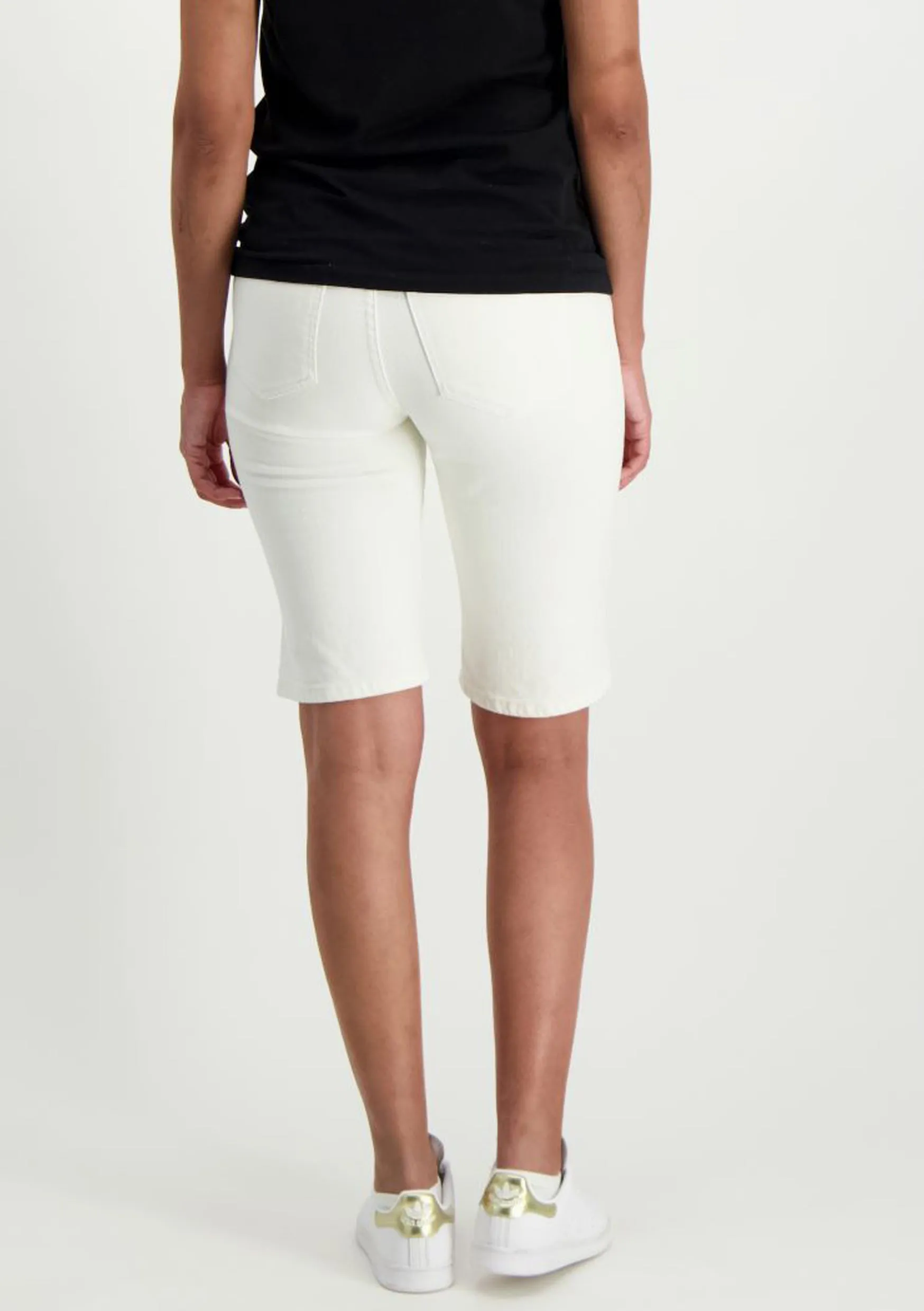 Mary Denim Shorts Off-White