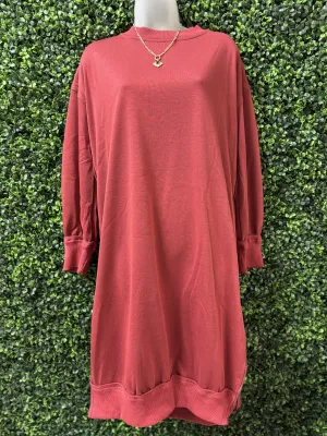 Mauve Sweater Dress