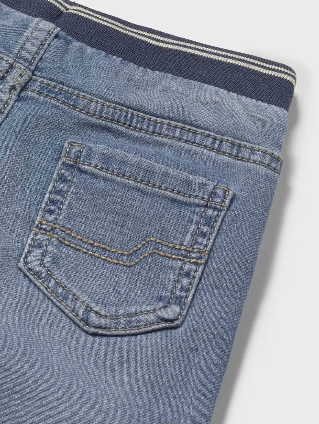 Mayoral Baby Boy Denim Joggers: Sizes 6M to 4 Years