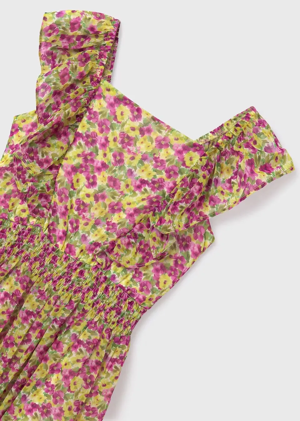 Mayoral Older Girls Flower Dress 6947