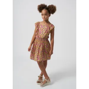 Mayoral Older Girls Flower Dress 6947