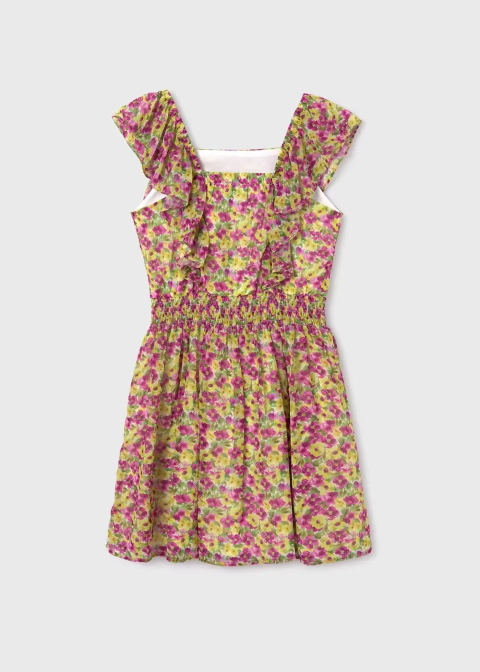 Mayoral Older Girls Flower Dress 6947