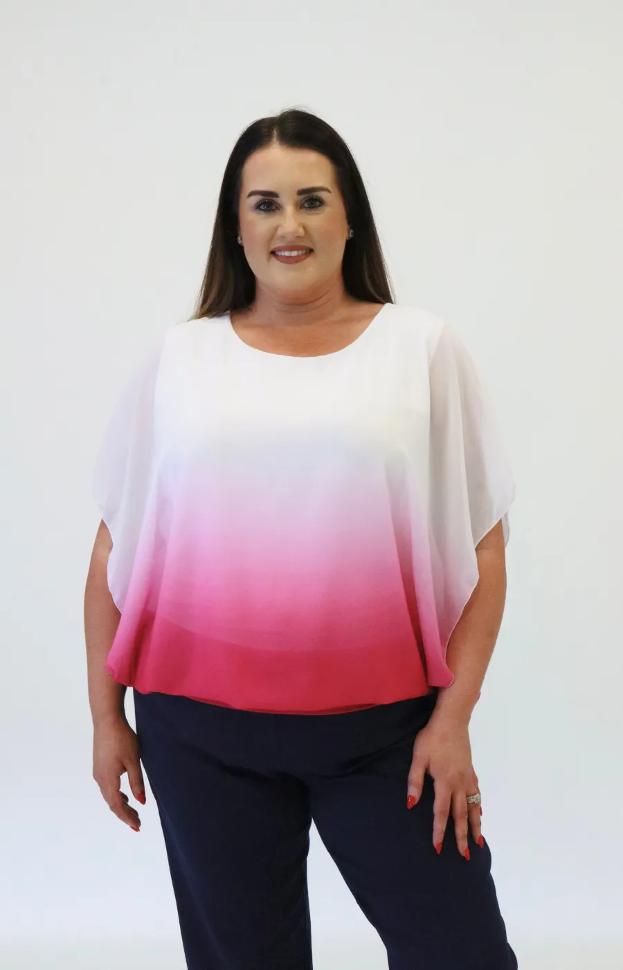 Melanie Magic Blouse in Pink