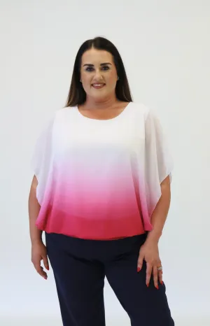 Melanie Magic Blouse in Pink