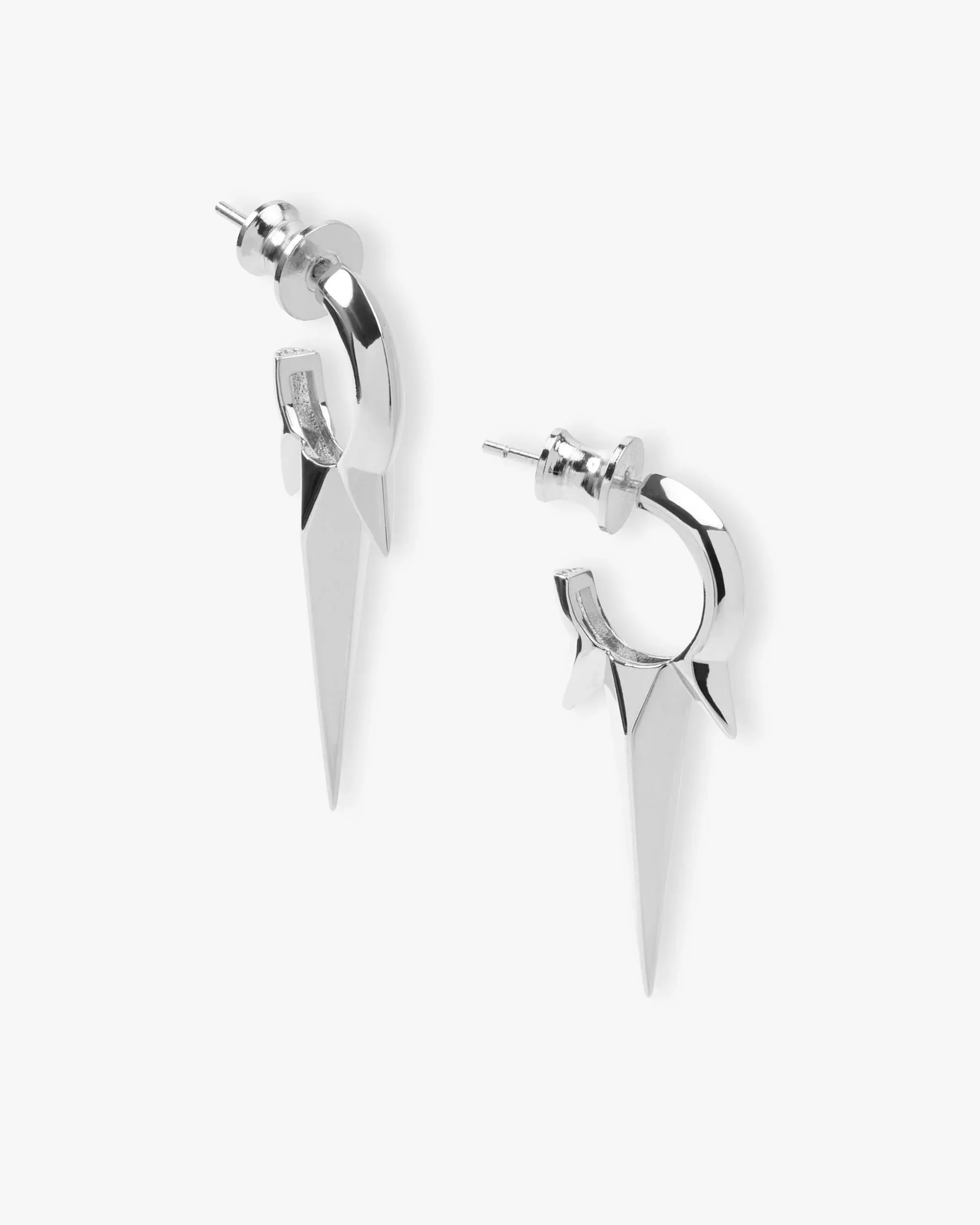 Melinda Maria Gabriella Smooth Triple Spike Earrings