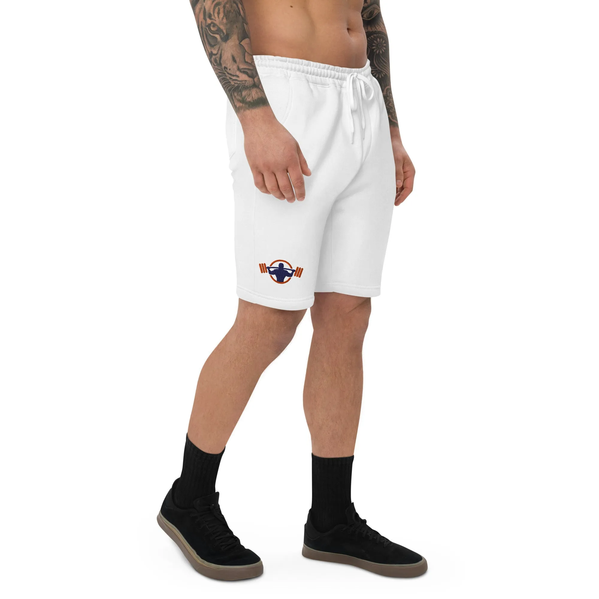 Men's Fleece Shorts Weightlifting Power Performance - Lift Heavy, Train Smart