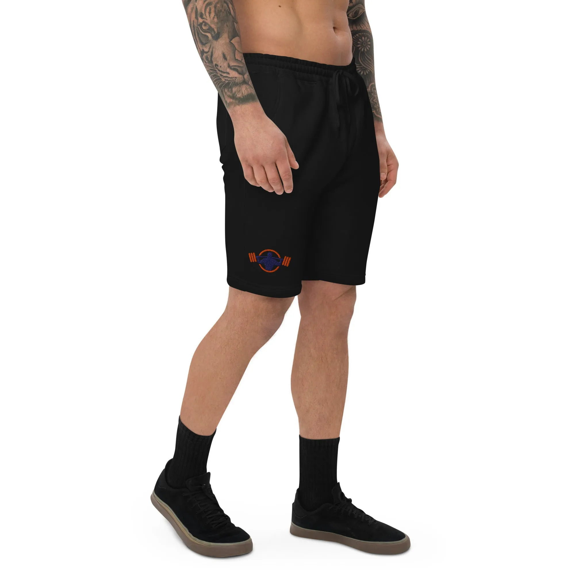 Men's Fleece Shorts Weightlifting Power Performance - Lift Heavy, Train Smart