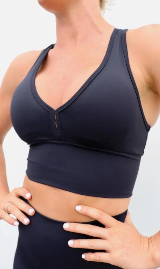 Midnight Body Contouring 2.0 Racer Back Bra
